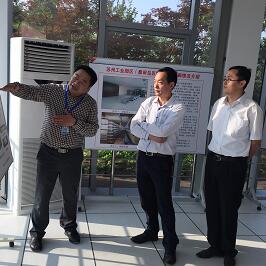 2939威尼斯陪同江苏省住建厅副厅长陈浩东考察桑田岛综合管廊