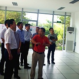 2939威尼斯陪同苏州市委书记周乃翔、市长曲福田考察苏州桑田岛综合管廊